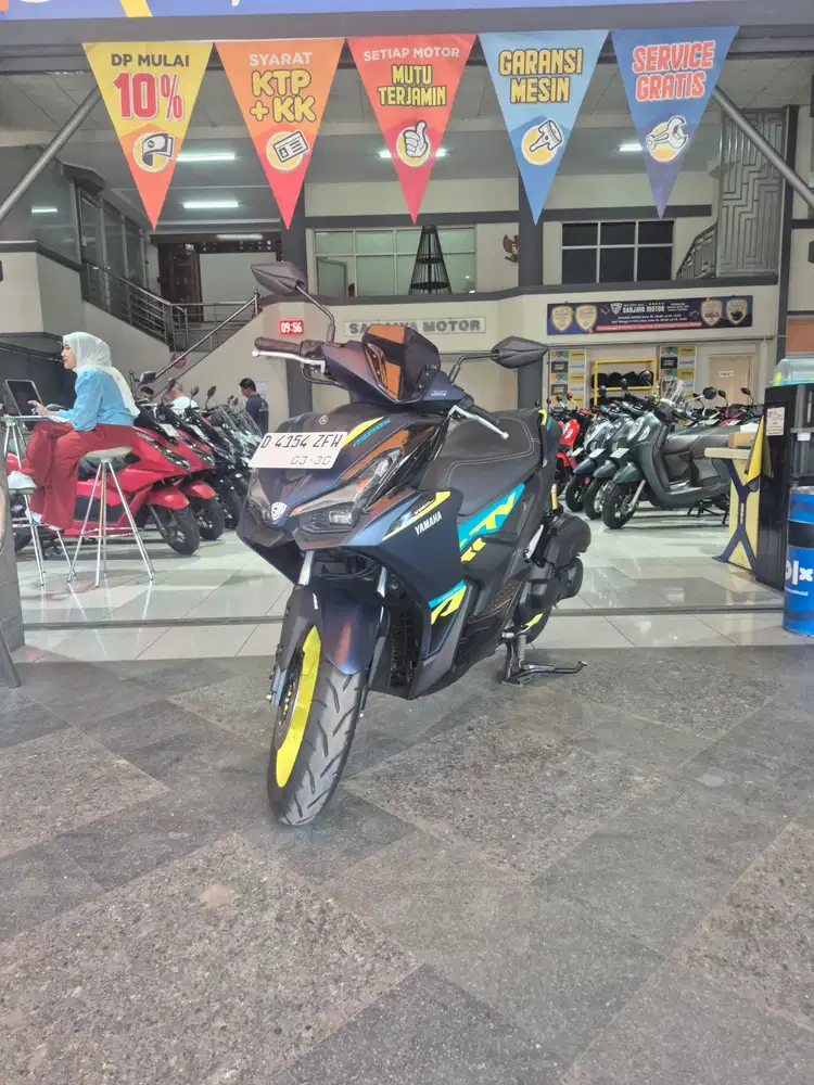 Yamaha Aerox Alpha Cybercity ABS 2025, Wildan Sanjaya Motor Bandung