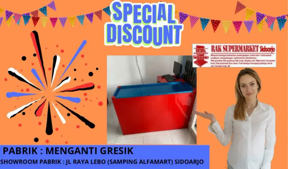 Meja kasir supermarket