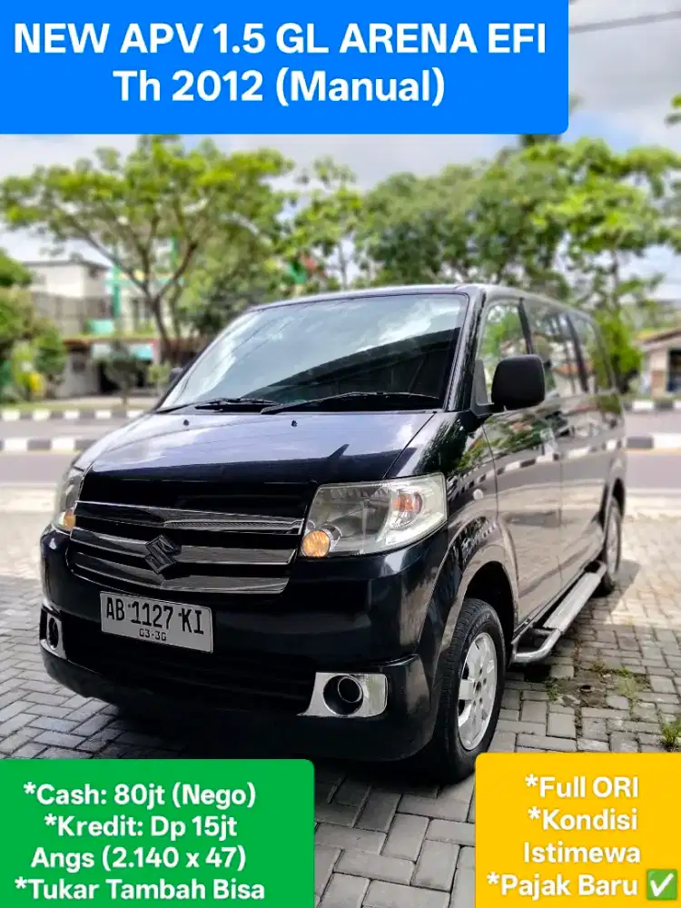 KONDISI ANTIK FULL ORI JARANG PAKAI‼️ APV 2012