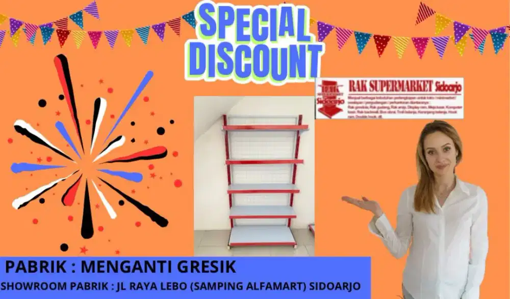 Rak minimarket gondrola