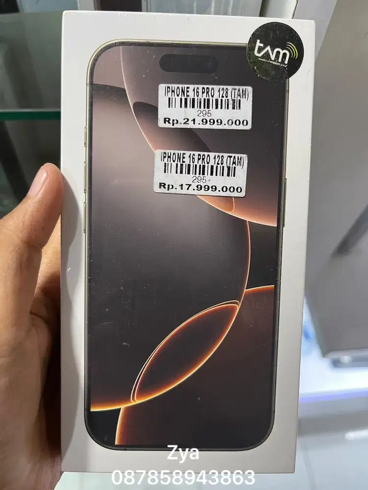 Iphone 16 pro 128gb ATLANTIS DAHSYAT