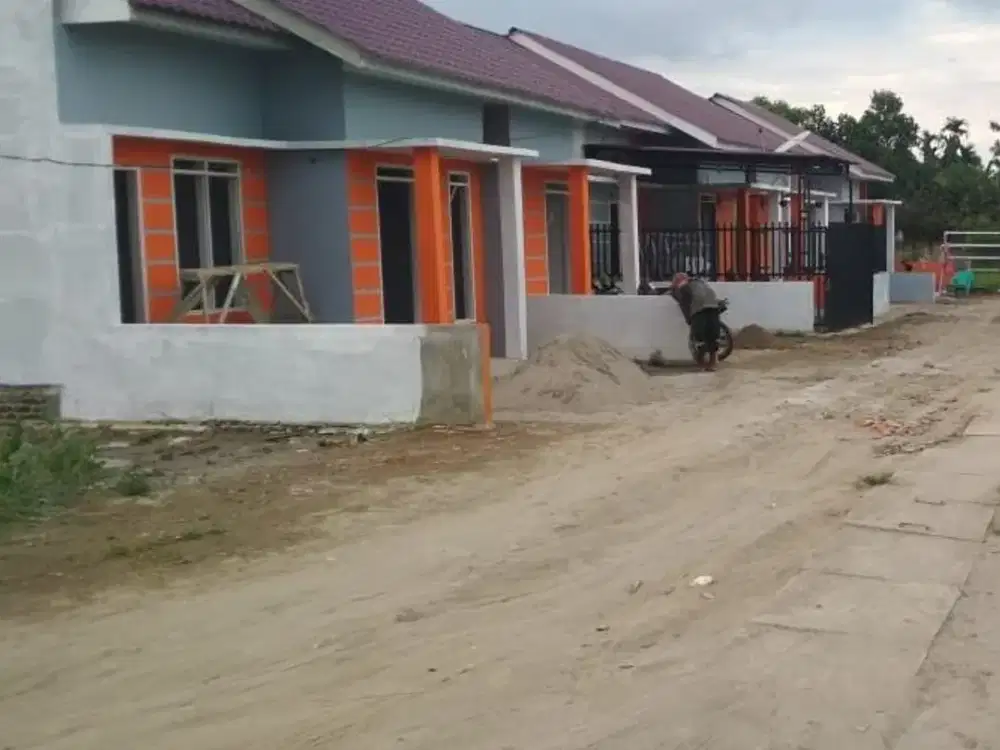 dijual cepat rumah ready diperumahan syariah tanpa bank dekat sekolah ditembung