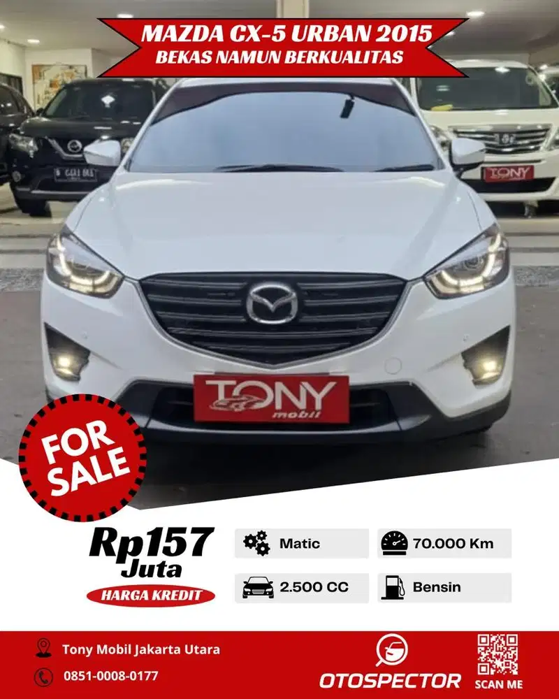 Mazda CX-5 2.5L AT 2015 Putih