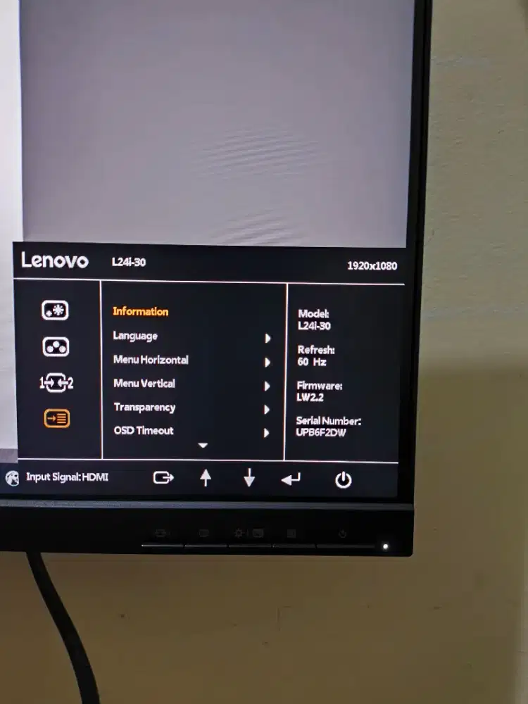 Monitor 24 inch Lenovo L24i-30