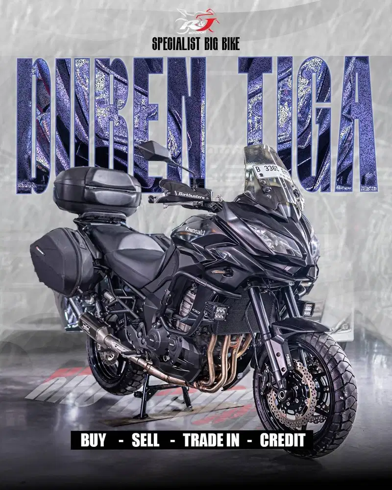 Kawasaki Versys 1000 Nik 2017 Km 30.000an Knalpot Remus Full Paper ‎