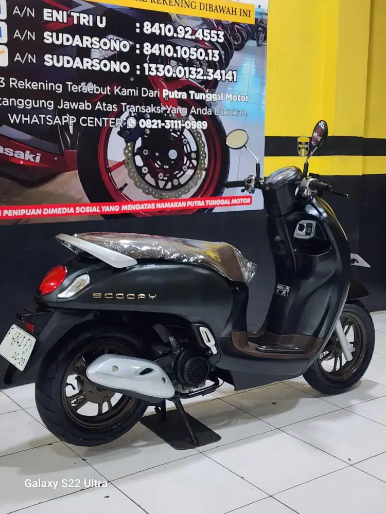 Scoopy 110 prestige km low jual cepat
