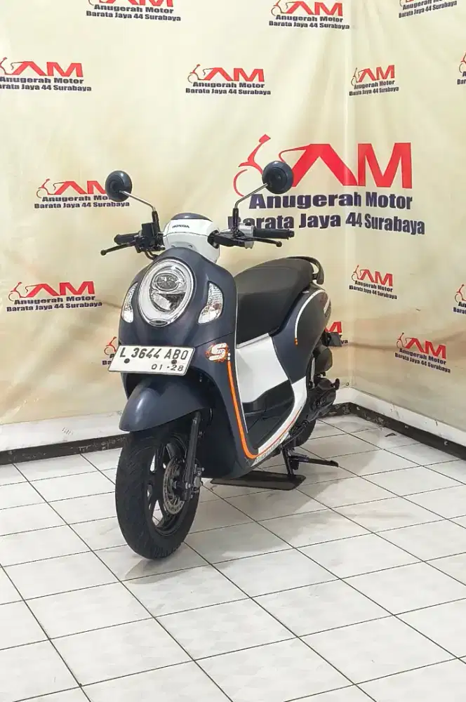 Ready Honda Scoopy fashion Tahun 2022 warna biru