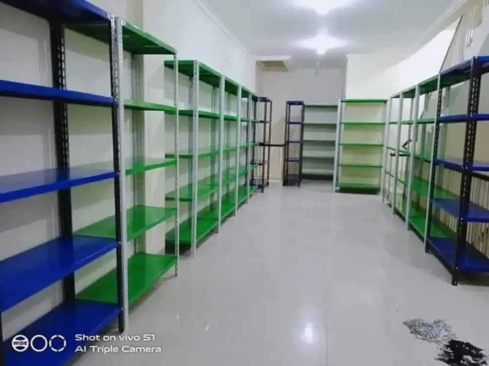 Rak besi rak gudang rak susun