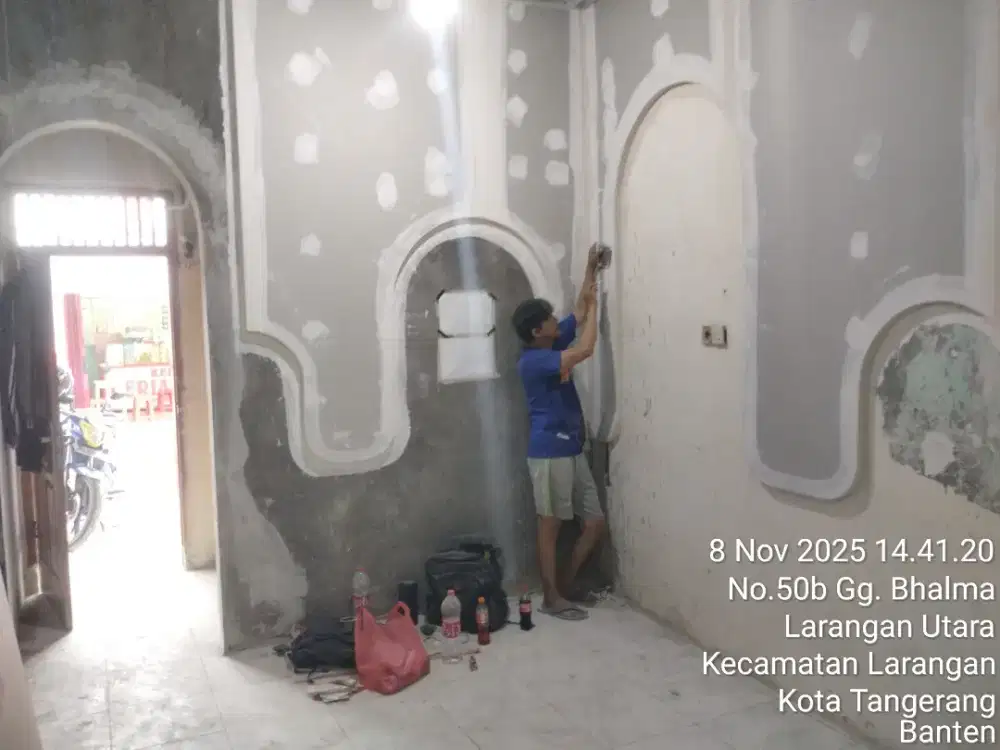 (GRATIS pasang jika hasil kmi mengecewakan) jasa plafon gypsum partisi