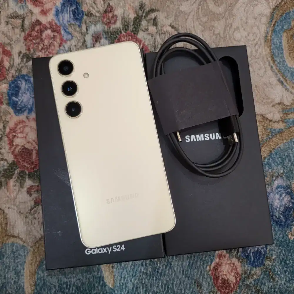 Samsung S24 5G 8/256gb MULUS SEIN NOMINUS FULLSET