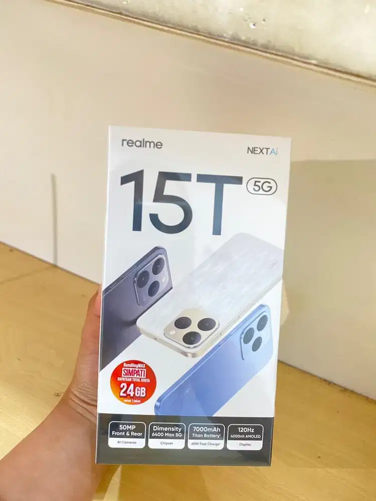 Realme 15T 8/128 (CASHBACK 200k)