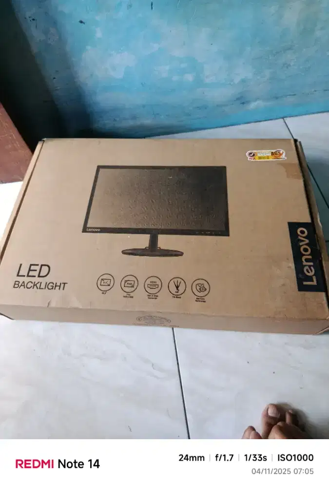 Monitor lenovo 22inc full hd