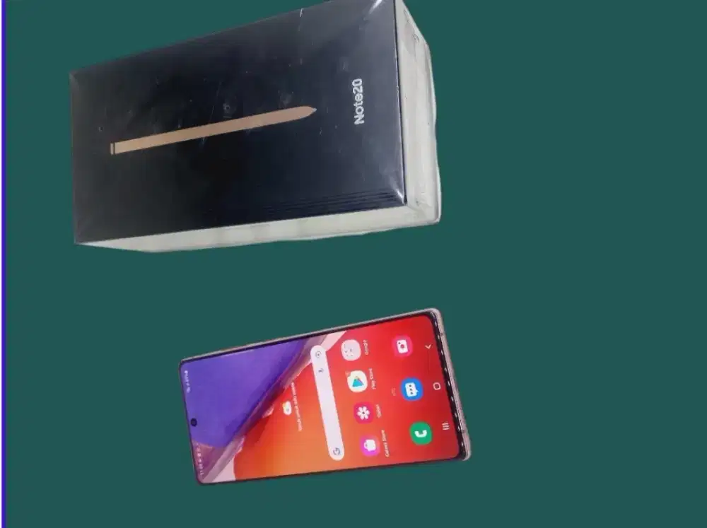Samsung note 20 256GB second original lengkap kk
