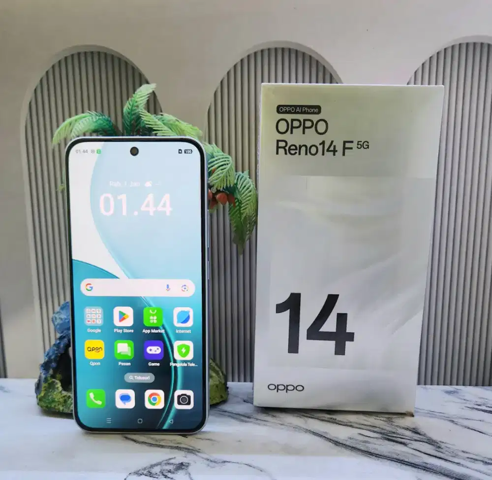 OPPO RENO 14F 5G - RAM 8/256 || SECOND / BEKAS