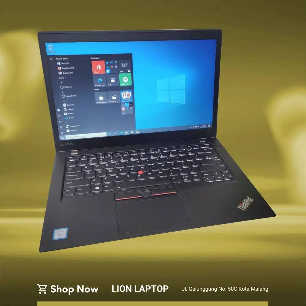 RAM 8GB SSD 256GB Core i7 SLIM Lenovo Thinkpad T470s [10|11]