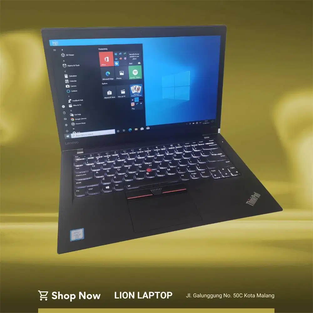 RAM 8GB SSD 256GB Core i5 Touchscreen SLIM Lenovo Thinkpad T470s [10|1