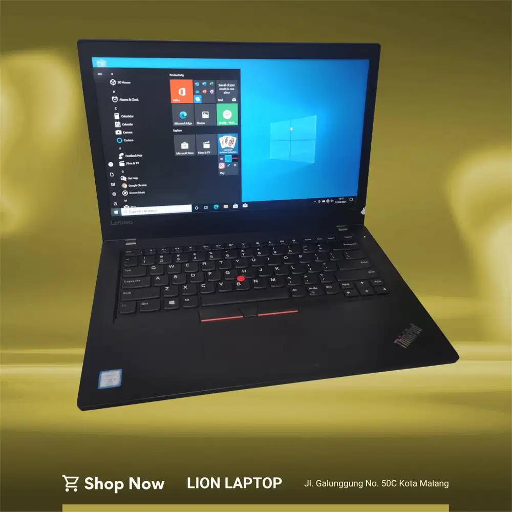 RAM 16GB Core i5 Gen7 SSD 256GB Lenovo Thinkpad T470 [10|11]