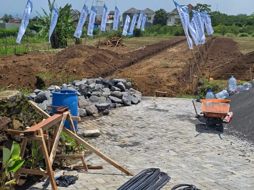 Tanah Kavling 5 Menit Kampus UMM Muhammadiyah Kota Malang Bisa Angsuran