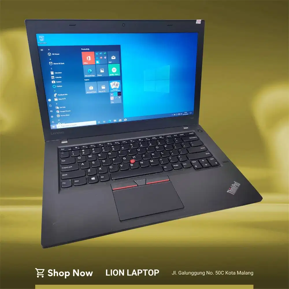 RAM 8GB Core i5 SSD 256GB Lenovo Thinkpad T460 [10|11]