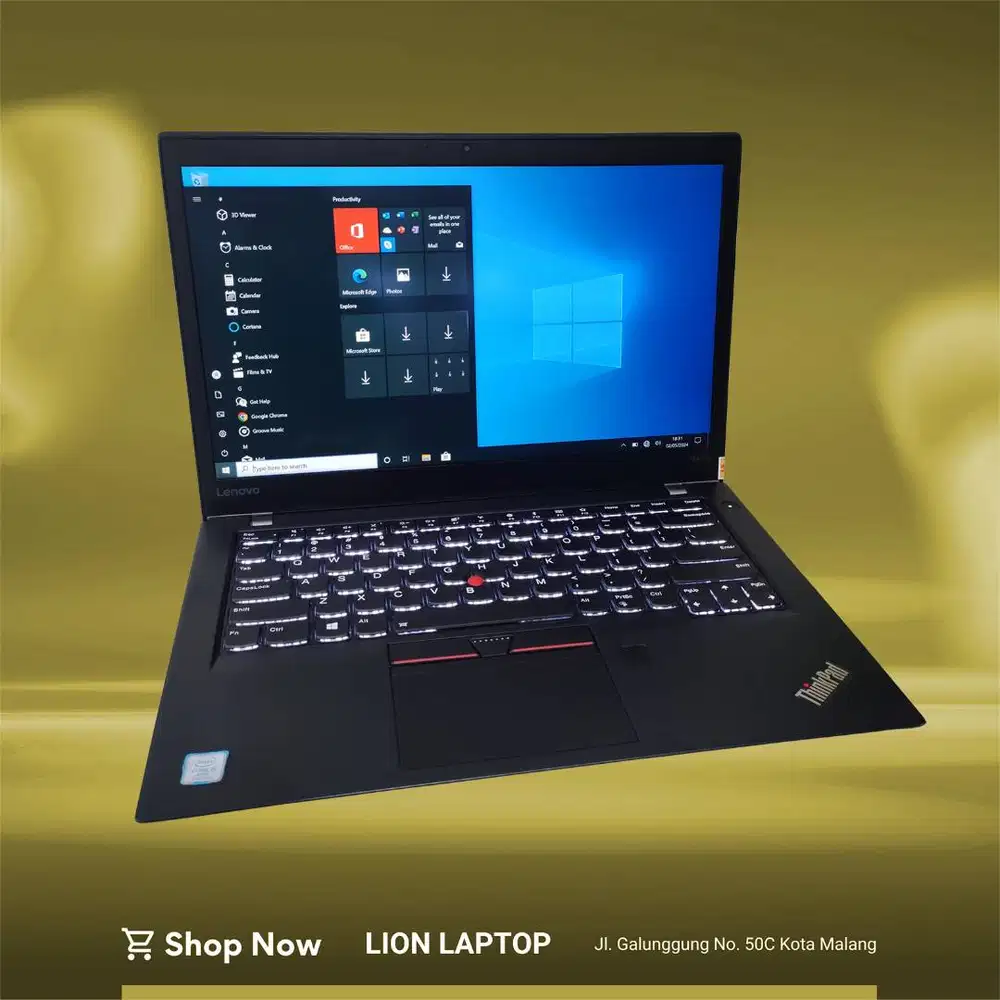 Core i5 Gen 7 RAM 8GB SLIM TOUCHSCREEN Lenovo Thinkpad T470s [10|11]