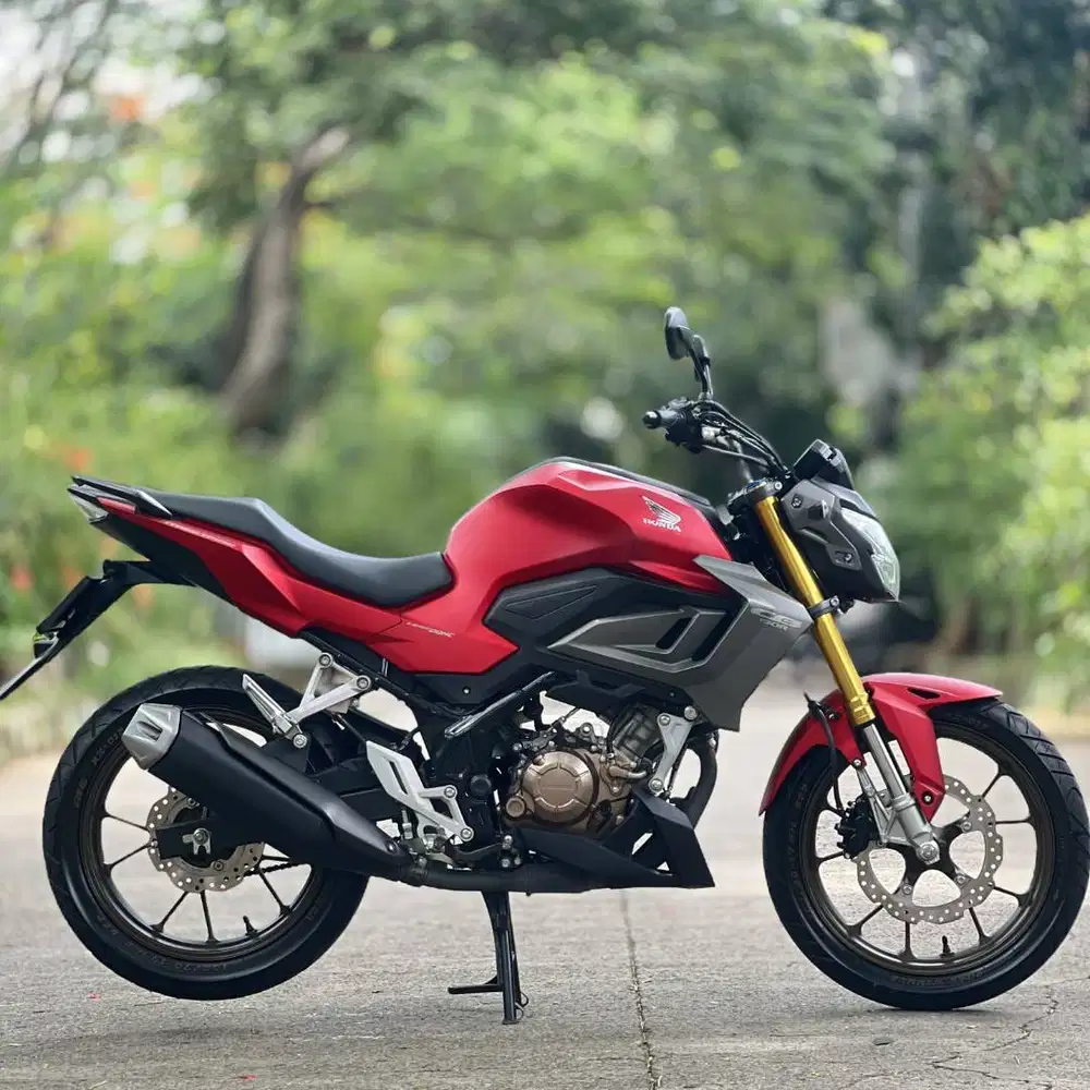 HONDA NEW CB 150R MERAH 2023 KM 4K PAJAK PANJANG SUPER MULUS