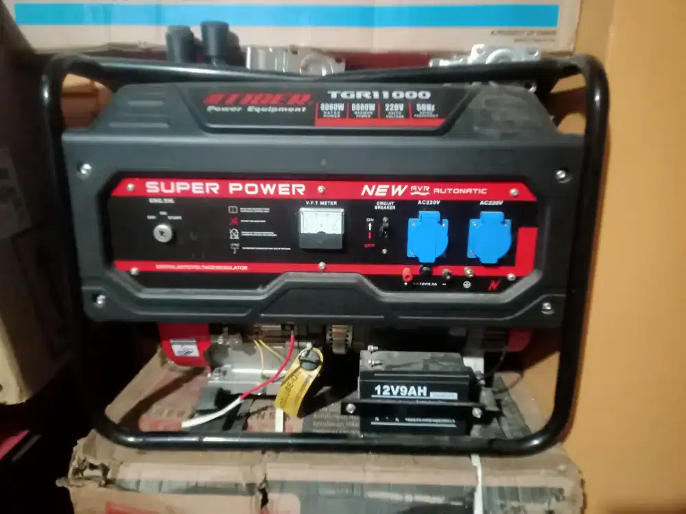 Di jual genset generator mrek tiger (TGR 11.000)