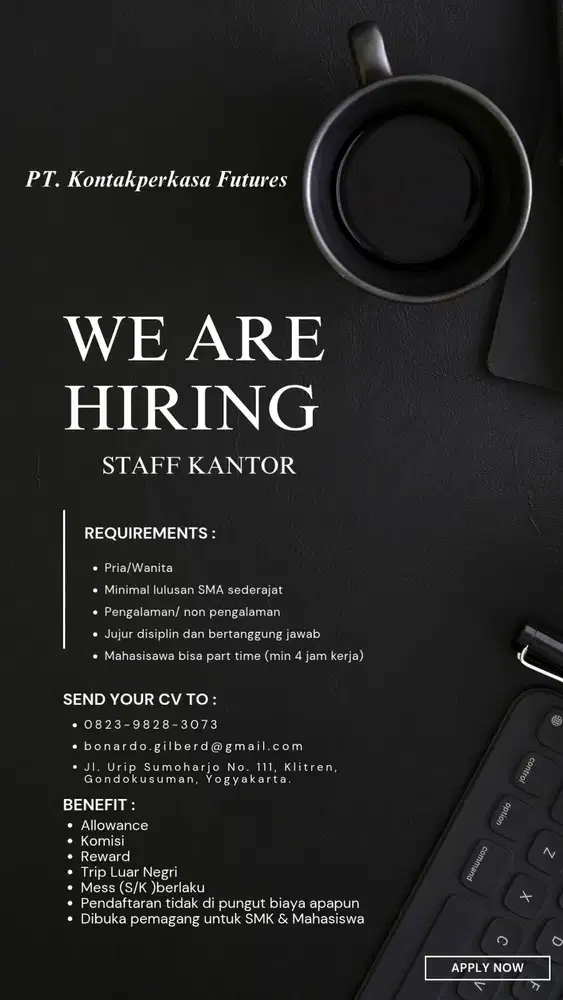 lowongan kerja yogyakarta