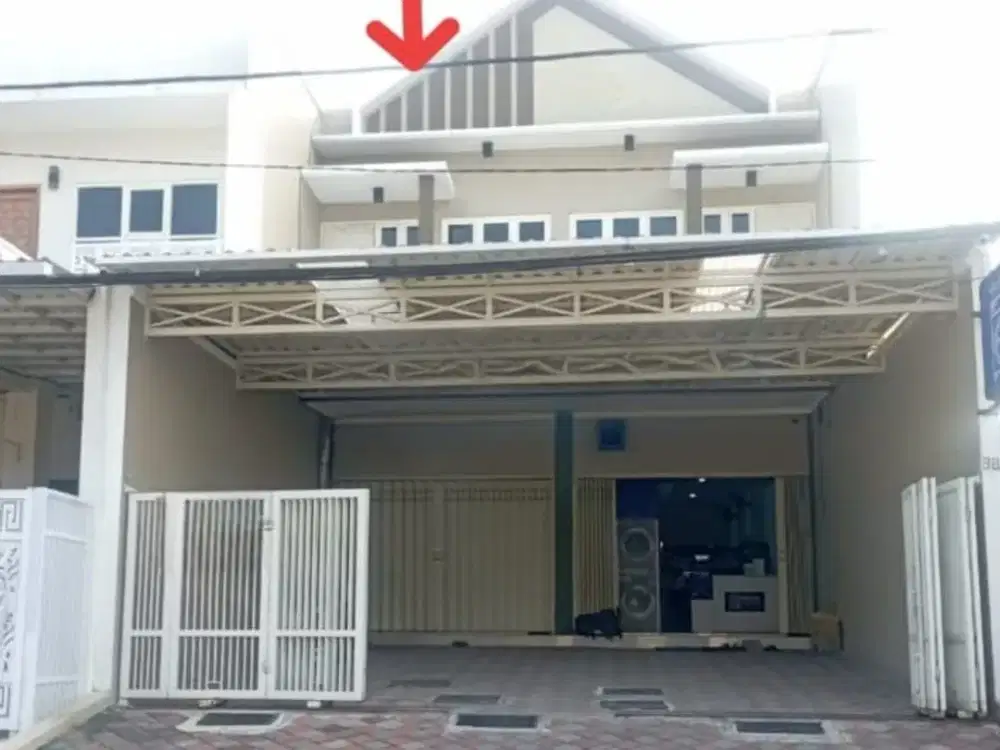 Ruko Gress 2lt Jemursari Surabaya Row Sangat Lebar 5 Mobil