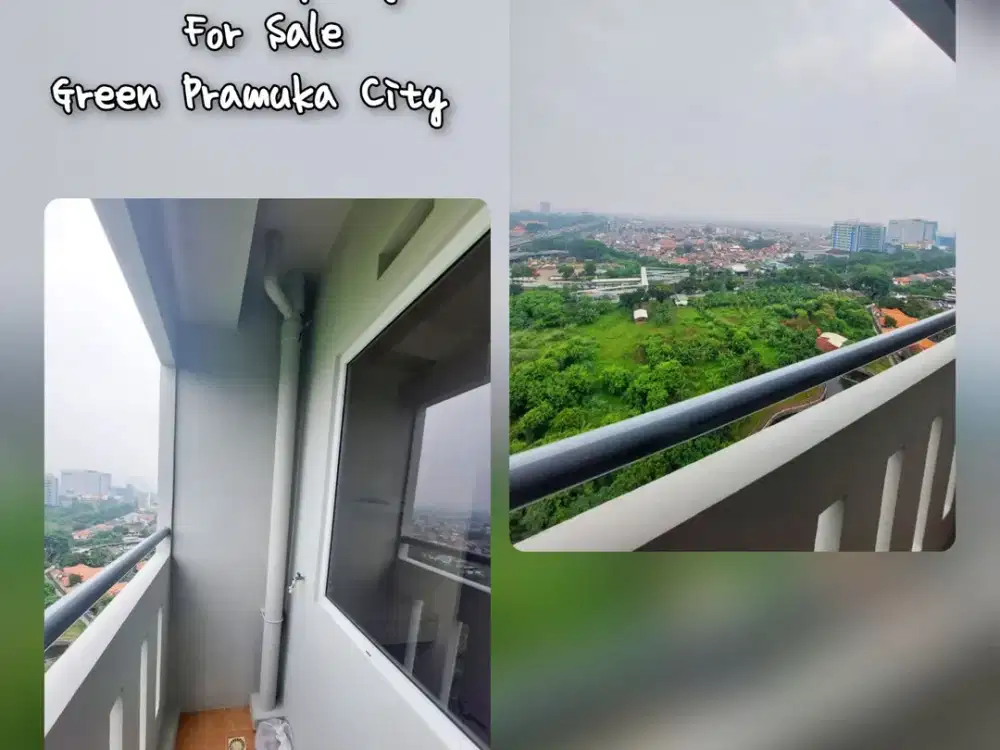Tower Mall Harga Miring Jual BU View Lepas 2Br Semi Furnish Green Pramuka City