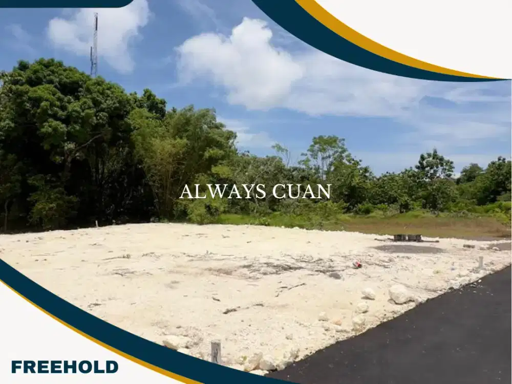 TANAH KAVLING DIJUAL LUAS 270 DAN 300 METER KUTUH BALI