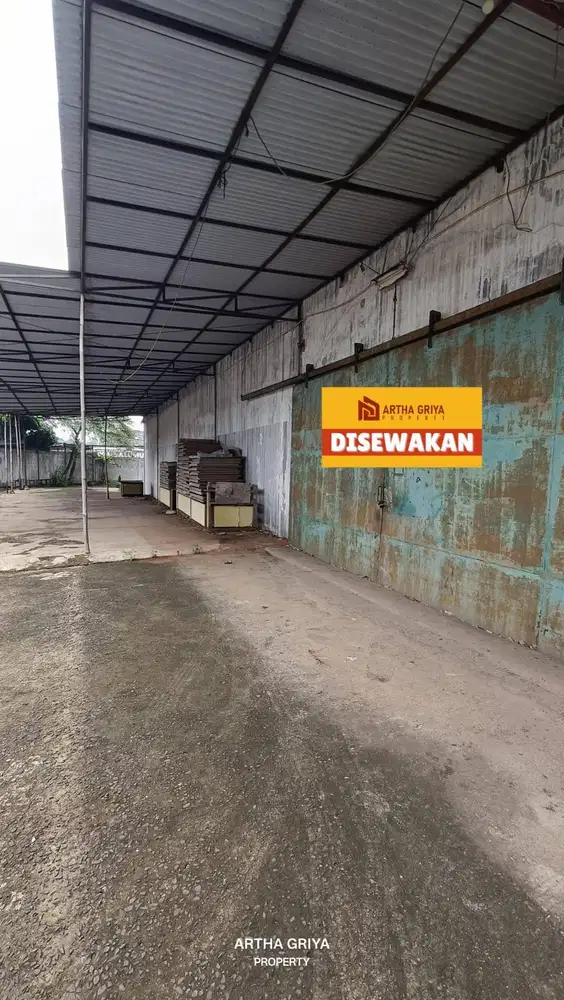 DISEWAKAN GUDANG DI BANTAR GEBANG, KOTA BEKASI