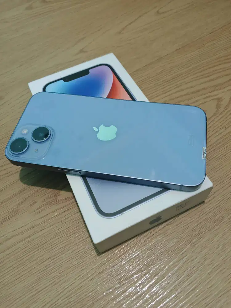 Iphone 14 256GB Blue Full Set Ibox