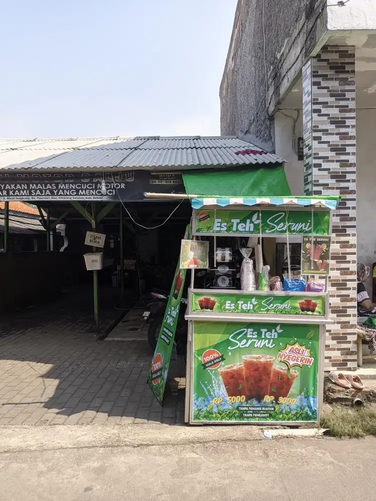 jual alat usaha es teh lengkap komplit