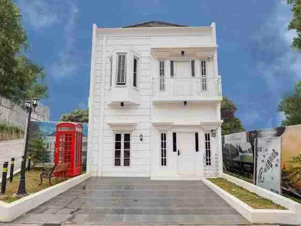 Rumah Mewah 2 Lantai Ala Britania Klasik Di Pondok Rajeg Cibinong