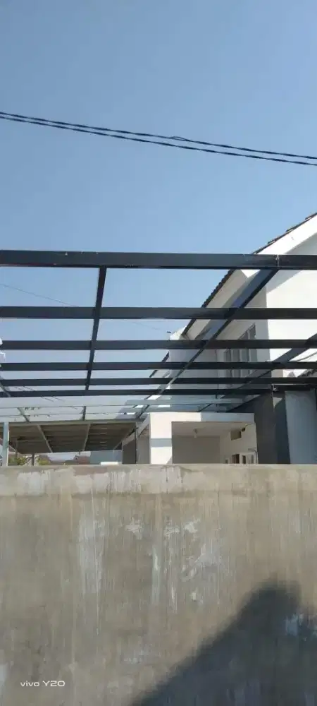 Kanopi Galfalum besi renof rumah dll