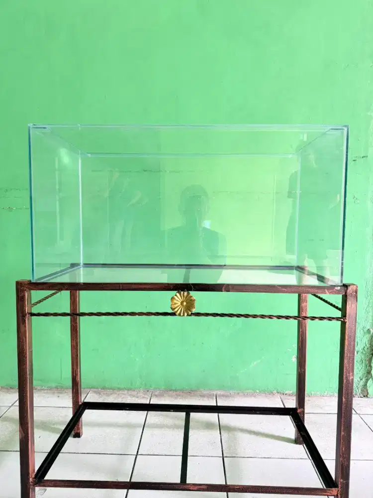 Aquarium 80x40x40 5mm dasar 8mm