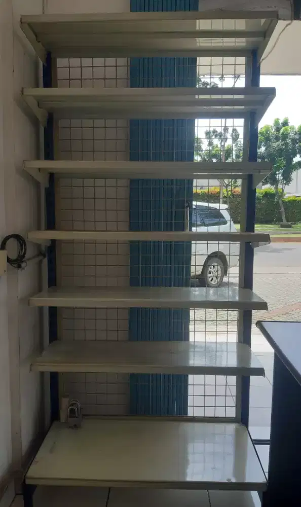 Rak Minimarket Single Stater Tinggi 180 cm- 7 Level