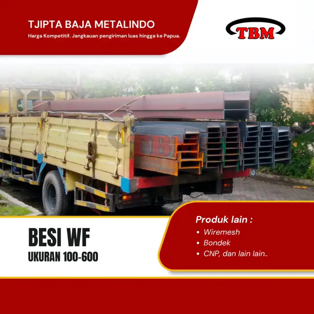 Besi WF ukuran 150 Ready Stock LSI KPSS