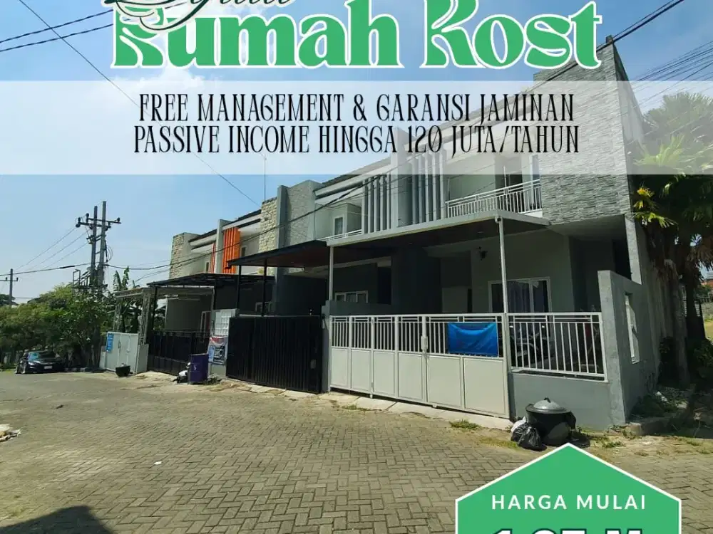 Dijual Rumah Kost Tegalgondo – Lokasi Super Strategis, 5 Menit dari Kampus UMM!