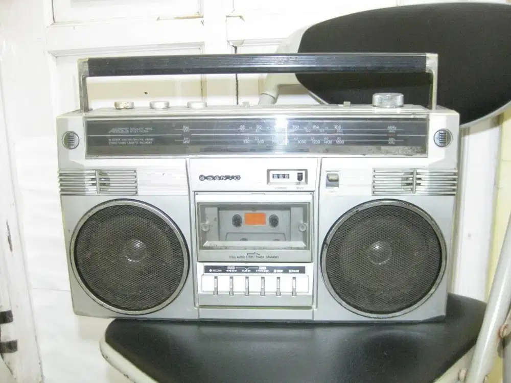 Radio Tape Sanyo M-X320K Boombox - 300rb Bogor
