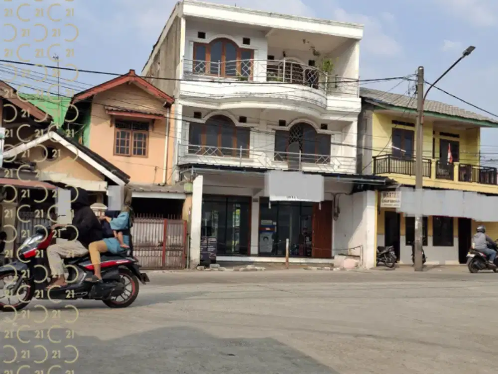 DIJUAL RUKO 3 LANTAI DI PINGGIR JALAN RAYA CIKARET CIBINONG BOGOR