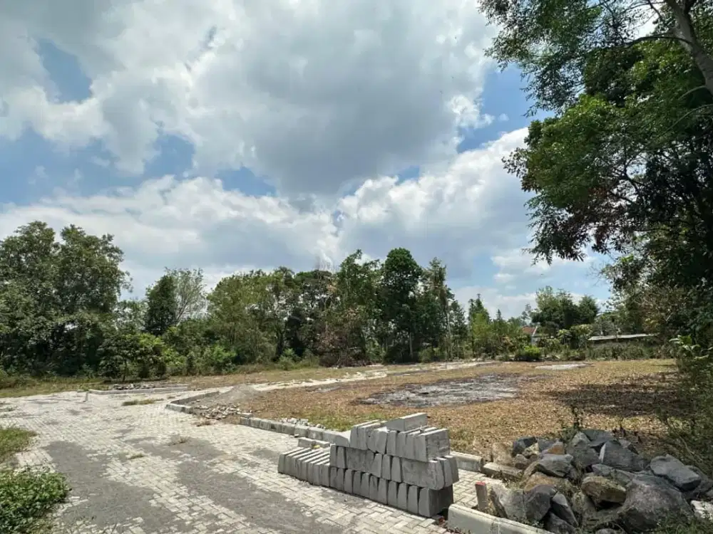 Belakang Kantor BPMP Jogja, Tanah SHM Kalasan Siap Bangun