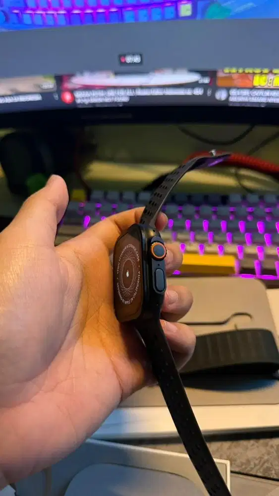 Apple Watch Ultra 2 Black Titanium 49MM Ocean Loop ex ibox juni 2026