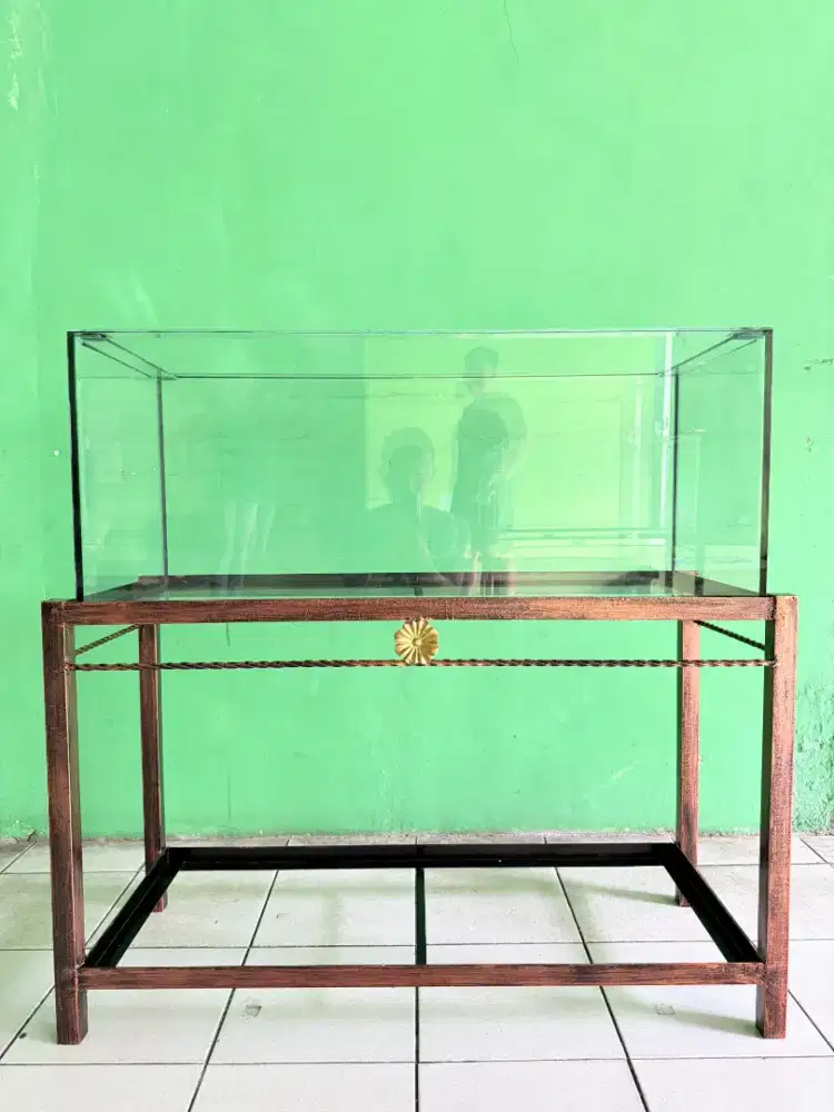 Aquarium 100x40x40 lem hitam