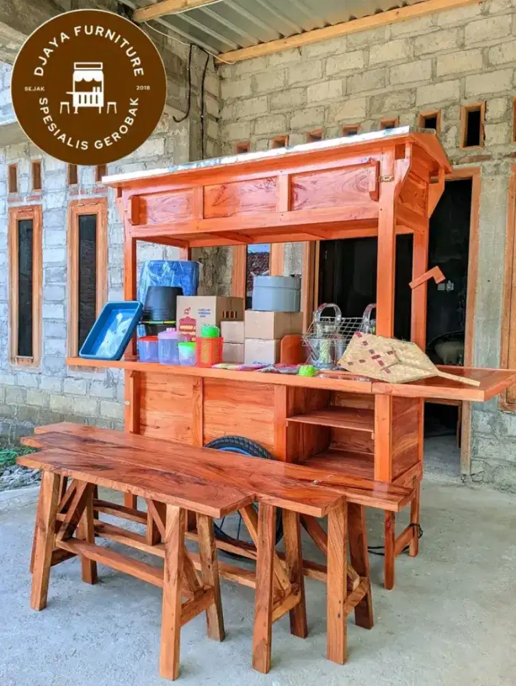 Gerobak angkringan Fullset