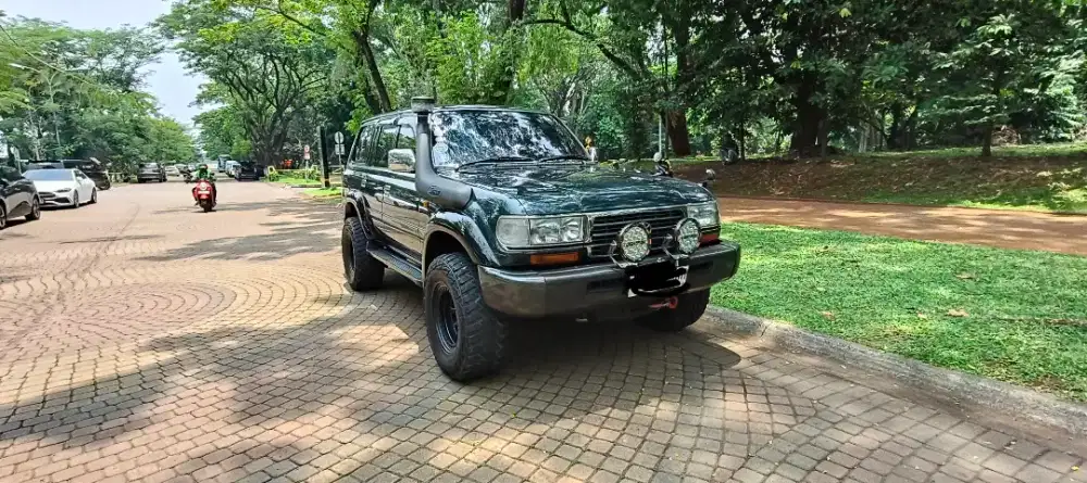 Vx 80 Land Cruiser Manual 1996 Hijau cekeepp..