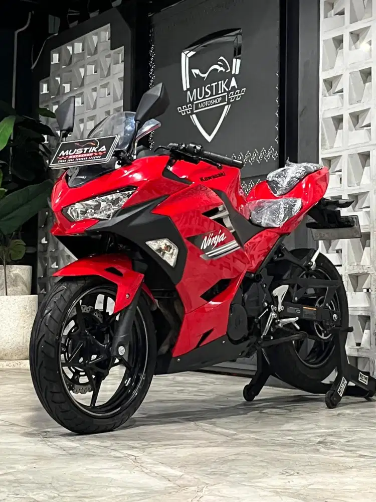 Odo 9rb‼️All New Ninja 250 FI 2023 Red. Plat W.DANNY Mustika Motor MLG