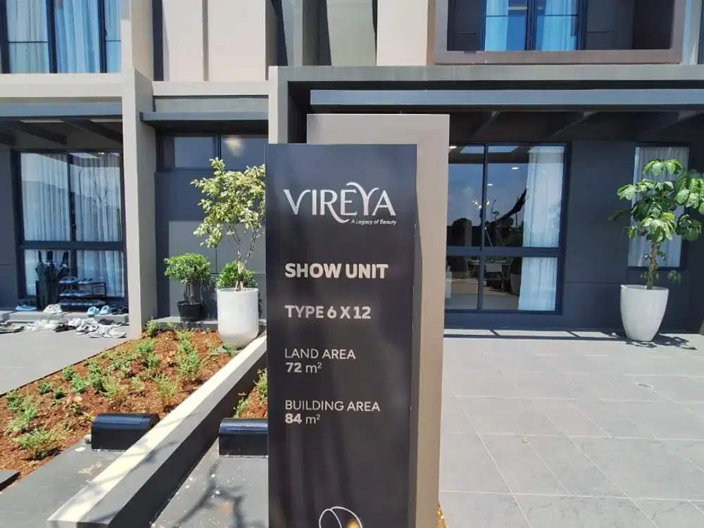 Cluster Terbaru VIREYA Rumah BSD City – Lynelle Cluster: Modern Tropical Home Mulai 1 M-an!