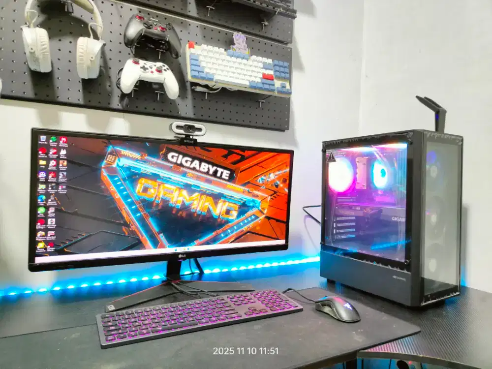 CPU PC GAMING RYZEN 7 VGA RX 6600 8GB RAM 16GB SSD 500GB NVME