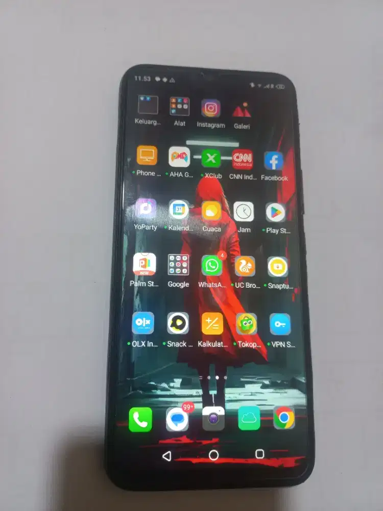 Infinix hot 8  ram 4 /64 gb , normal